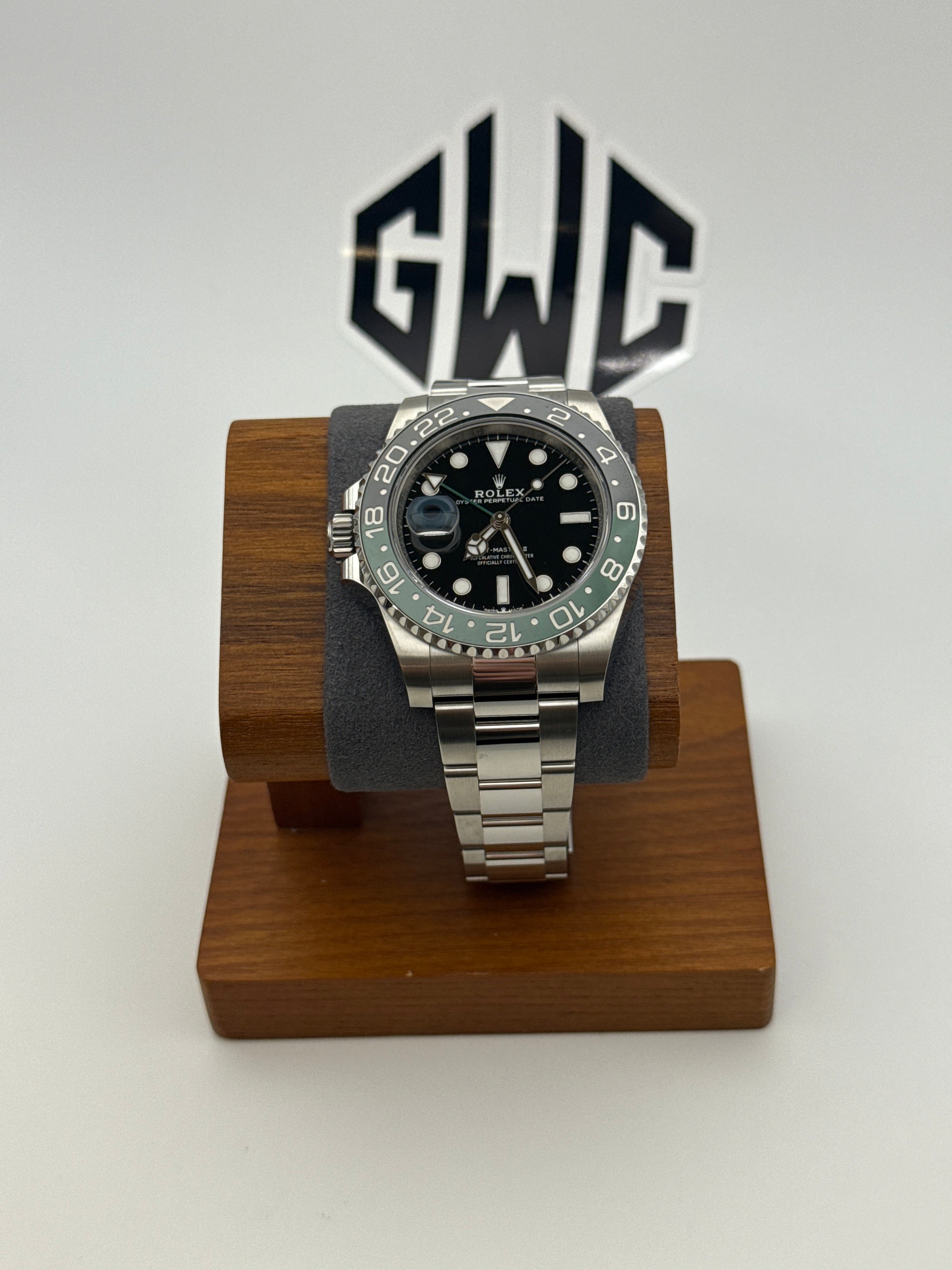 Rolex GMT-Master II 126720VTNR Sprite Lefty 40mm Jubilee Stainless Steel