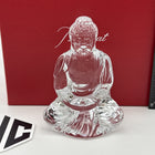 Baccarat Buddha Clear Crystal Figurine 2609200 New In Box Sealed