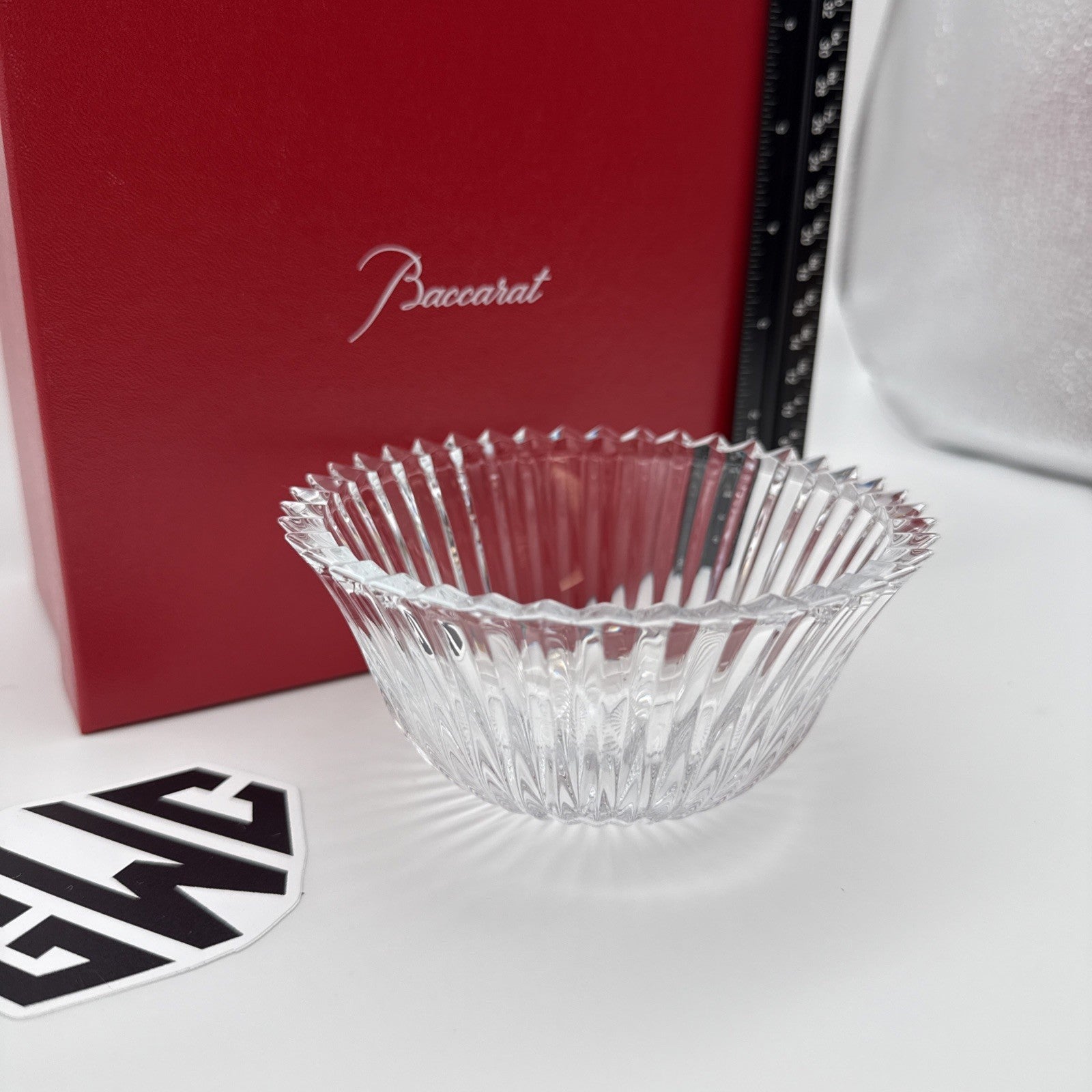 Baccarat Mille Nuits Small Bowl Clear Crystal 2602774 New In Box Sealed