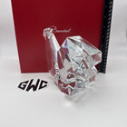 Baccarat Origami Rooster Clear Crystal Figurine New In Box 1762749 Sealed
