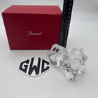 Baccarat Noel Dreamer Teddy Bear Figurine Clear Crystal New In Box 2105969
