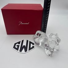 Baccarat Noel Dreamer Teddy Bear Figurine Clear Crystal New In Box 2105969