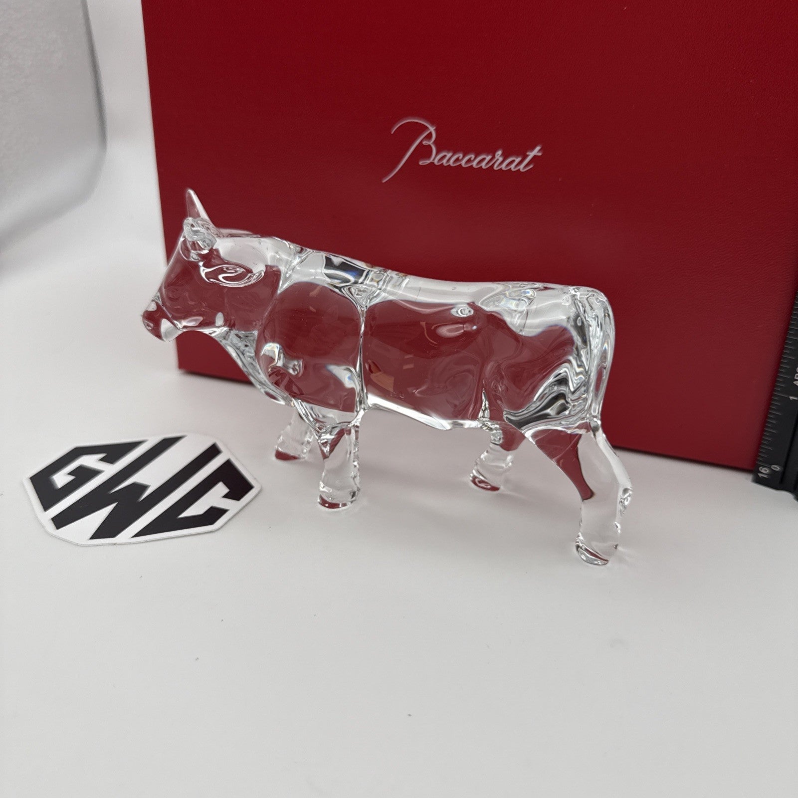 Baccarat Zodiac Ox for The Year of the OX 2021 Clear Crystal New 2813838 Sealed