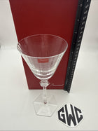 Baccarat Arcade Water Goblet Clear Crystal New In Box 2103322