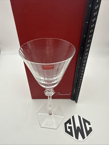 Baccarat Arcade Water Goblet Clear Crystal New In Box 2103322