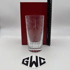 Baccarat Parme Highball Floral Glass Clear Crystal New In Box 1516233