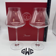 Baccarat Château Crystal X-Large Wine Glass Set Of 2 2802435 26.5oz 9.75in
