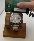 2022 Rolex Sky-Dweller 326935 Chocolate Brown 18K Gold Oyster 42mm Box Papers