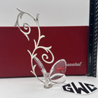 Baccarat Butterfly Card Holder Clear Crystal New In Box 2601619