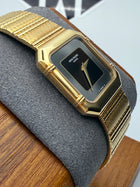 Patek Philippe 4457 18K Full Yellow Gold Black Dial 28MM