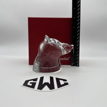 Baccarat Bear Head Figurine Clear Crystal New In Box 1762710