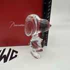 Baccarat Snoopy With Red Octagon Clear Crystal New In Box Sealed 2814009