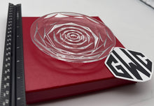 Baccarat Swing Plate Small Clear Crystal New In Box 2813982