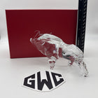 Baccarat Zodiac Boar Figurine Clear Crystal New In Box 2812399