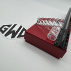 Baccarat Bambou Chopsticks Holder 2 Piece Clear Crystal 2814031 New In Box
