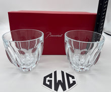 Baccarat Harcourt Tea Tumbler Cups Clear Crystal New In Box 2814385