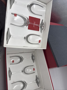 Baccarat Epicure Wine Glasses Set of 6 Clear Crystal New In Box 2105622