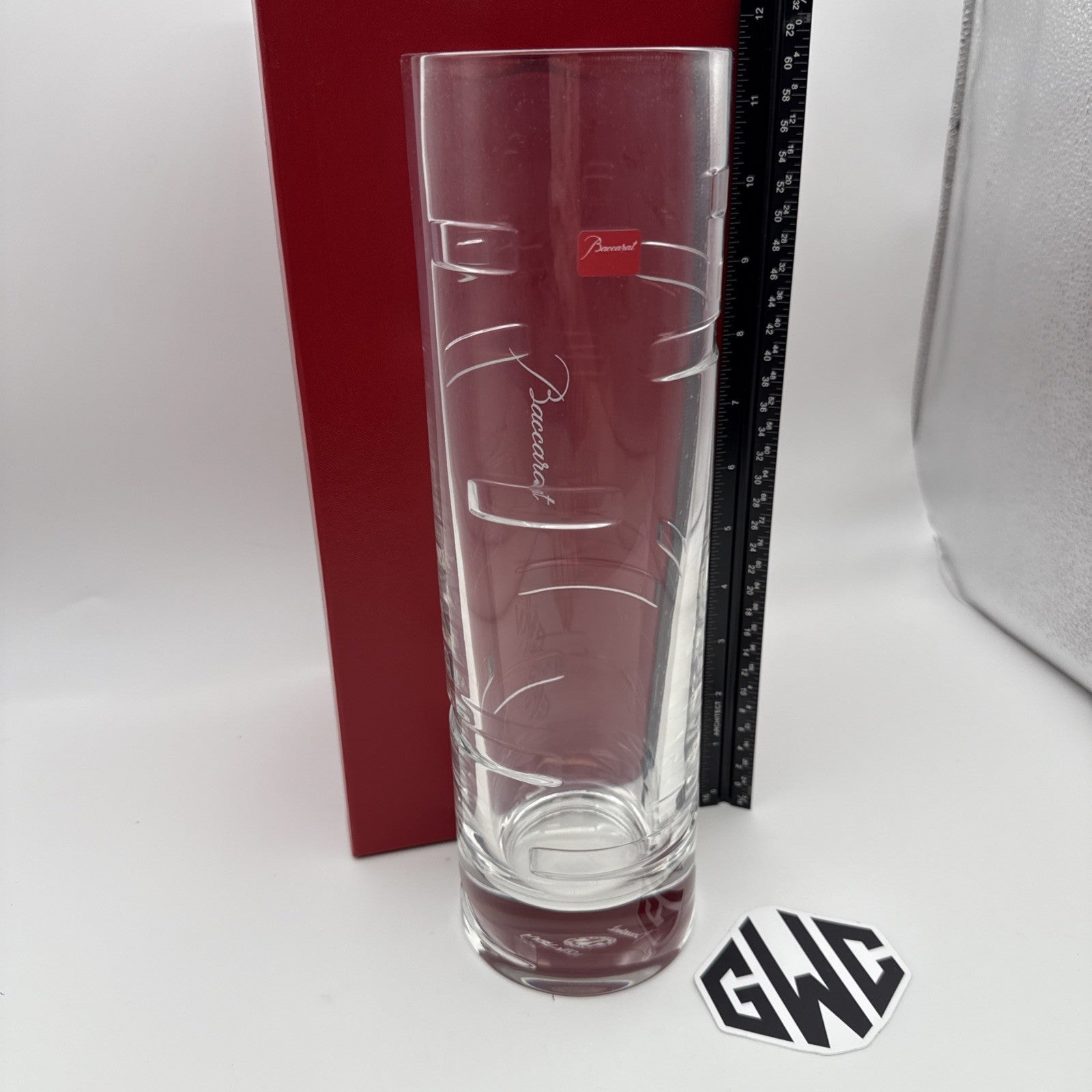 Baccarat Horizon Flower Vase Medium Intangible Collection New 2600738 Sealed