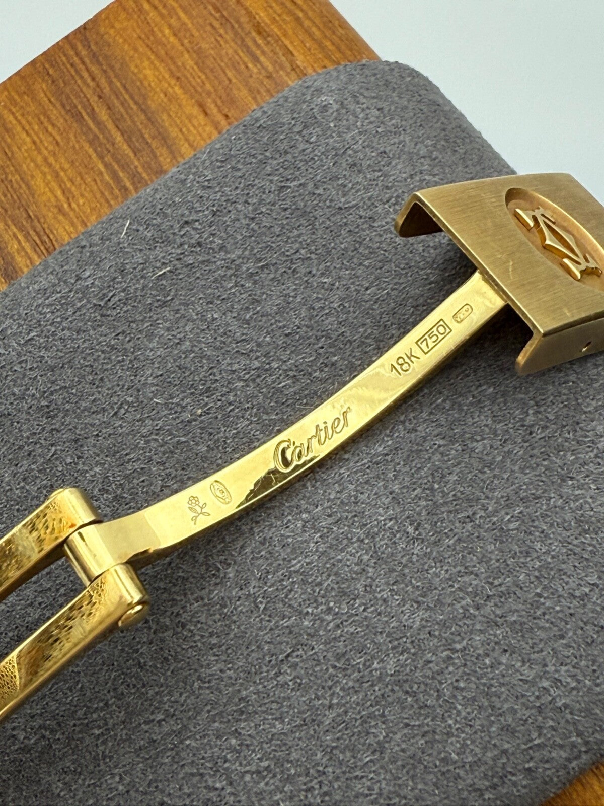 Cartier Santos Galbee Yellow Gold 18k Moonphase 25mm 819902
