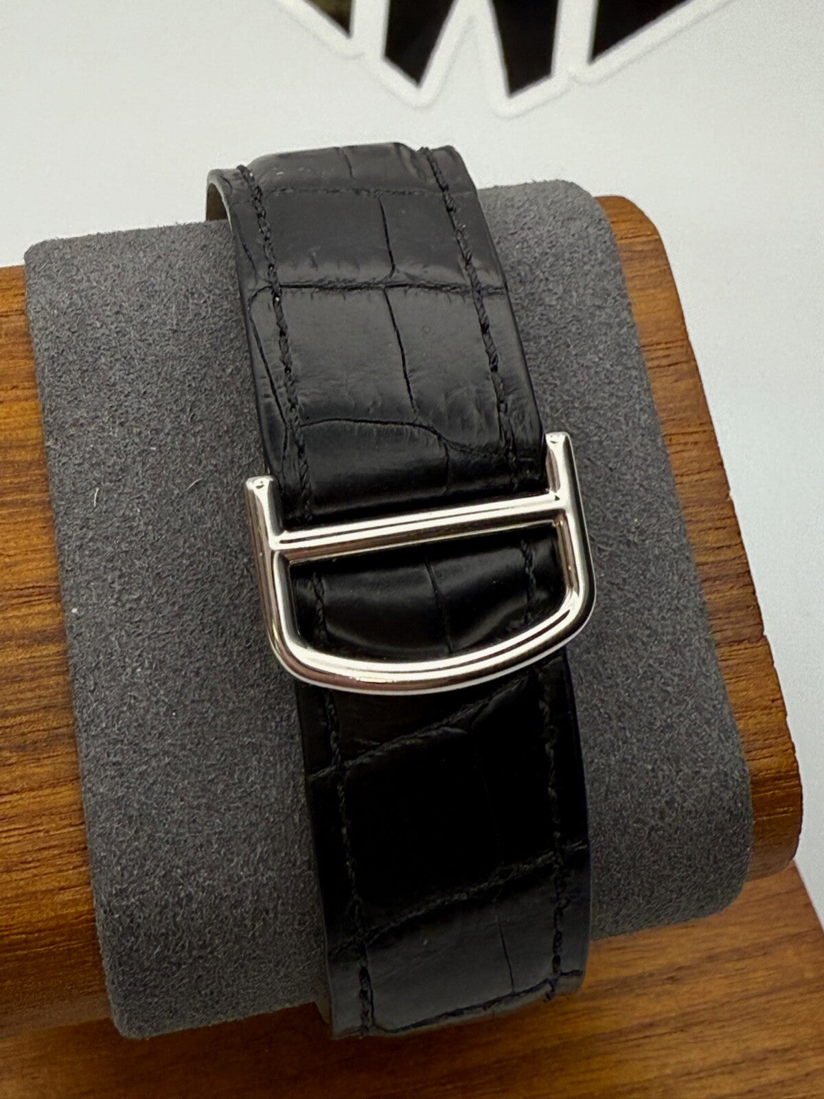 Cartier Ronde Louis 3269 18K White Gold Diamond Bezel & Dial Manual Wind 42 mm