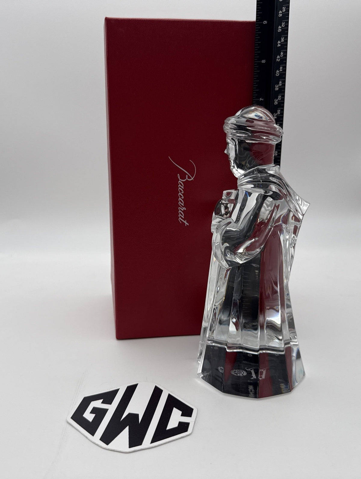 Baccarat Joseph Navitity Figurine Clear Crystal New In Box 2600899