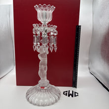 Baccarat Enfant Single Candlestick Holder Clear Crystal New In Box 1920121