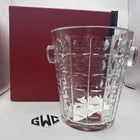 Baccarat Equinox Champagne Ice Bucket Clear Crystal Silver Handel New 2101907