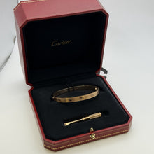 Cartier Classic Brushed Rose Gold Size 18 Love Bracelet B6079917 2026 Authentic