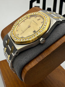 Audemars Piguet Royal Oak 14544SA 18K Two Tone Diamond Dial & Bezel Limited 20