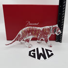 Baccarat Zodiaque Tiger 2022 Clear Crystal & Gold Figurine New In Box 2814611