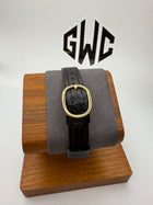 Patek Philippe Golden Ellipse 4225J 18K Yellow Gold Blue Dial 24 x 29mm Vintage