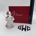 Baccarat Noel Angel Accordian Figurine Clear Crystal New In Box 2105893