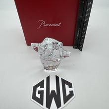 Baccarat Minimals Young Owl Figurine Clear Crystal New In Box 2802207