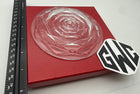 Baccarat Swing Plate Small Clear Crystal New In Box 2813982