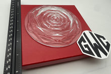 Baccarat Swing Plate Small Clear Crystal New In Box 2813982