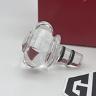 Baccarat Clear Crystal Tip Top Bottle Wine Stoppers 2 Pieces 2812558 New In Box