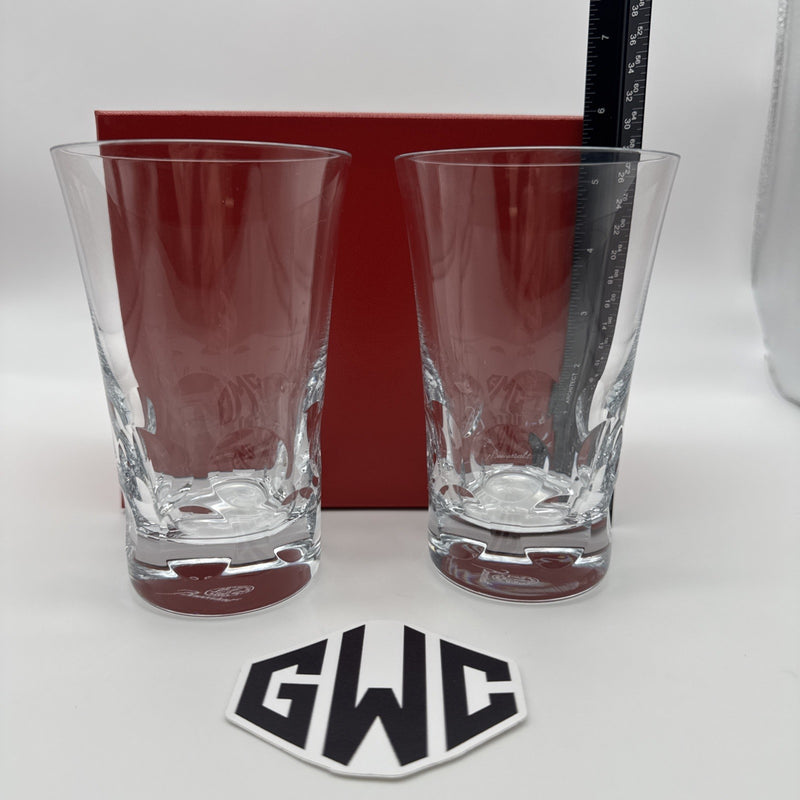 Baccarat Beluga Highballs Clear Crystal Pair Of 2 New In Box 2104389