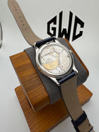 Patek Philippe Calatrava 4997/200G Diamond Blue Dial 18K White Gold 35mm Papers