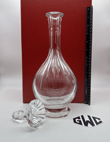 Baccarat Massena Large Decanter Clear Crystal New In Box 1344322