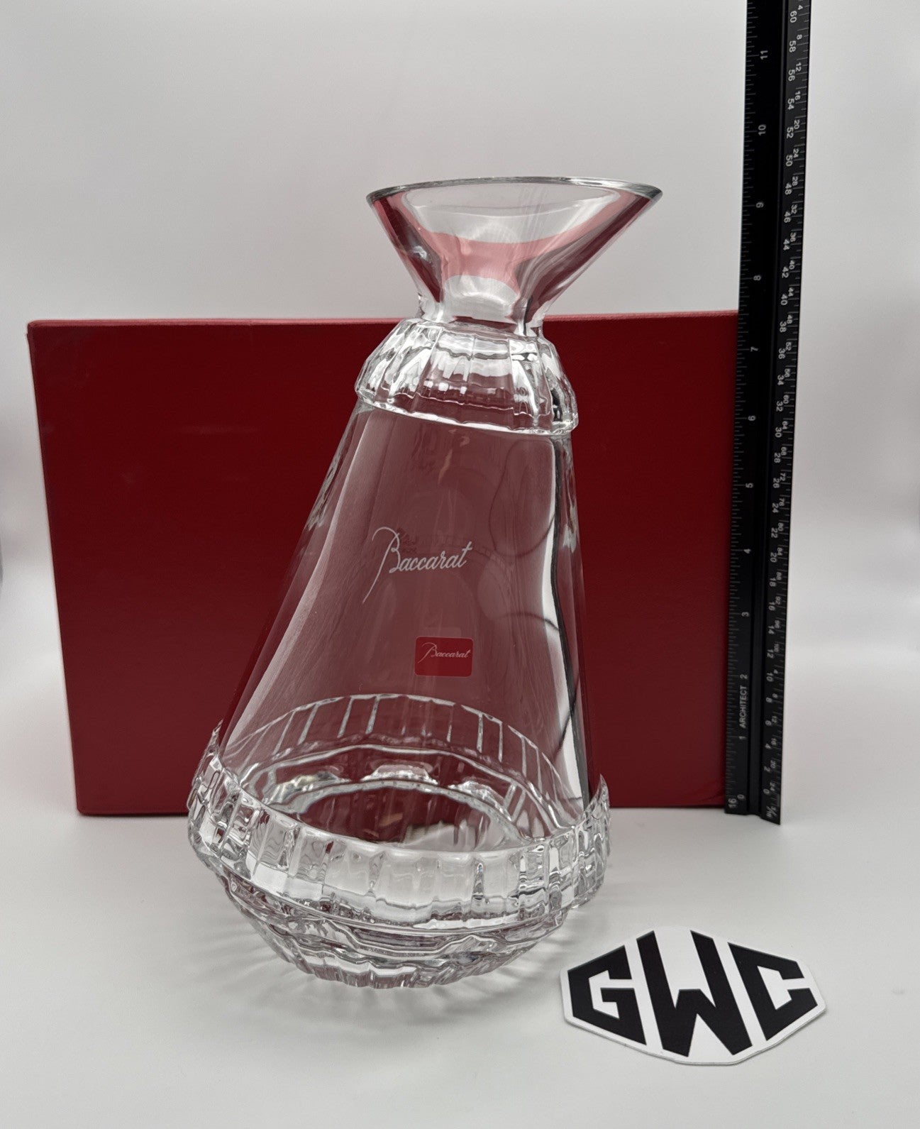 Baccarat Variations Decanter Clear Crystal New In Box 2611762