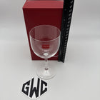Baccarat Brummel Wine Glass Clear Crystal New In Box 1115103