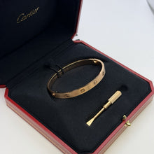 Cartier Classic Brushed Rose Gold Size 18 Love Bracelet B6079917 2026 Authentic