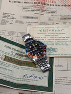 Rolex GMT Master 1675 W/ Papers 1965 1.1 Million Pepsi Oyster Watch
