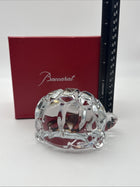 Baccarat Heritage Zoe Turtle Figurine Clear Crystal New In Box 2810315