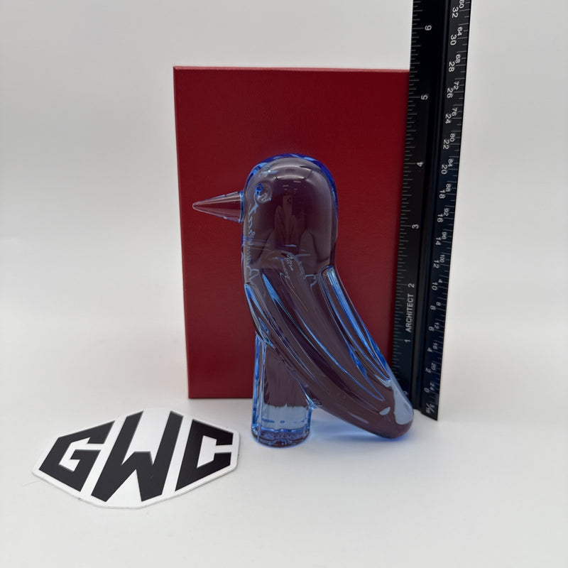 Baccarat Faunacrystopolis Blue Bird Crystal Figurine 2814240 New In Box Sealed