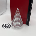 Baccarat Eye Fir Christmas Tree Figurine Clear Crystal 2814965 New In Box Sealed