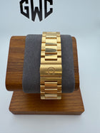 Omega Seamaster Aqua Terra 38.5mm Yellow Gold MOP Diamond 231.55.39.21.55.002