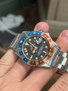 Rolex GMT Master 1675 W/ Papers 1965 1.1 Million Pepsi Oyster Watch