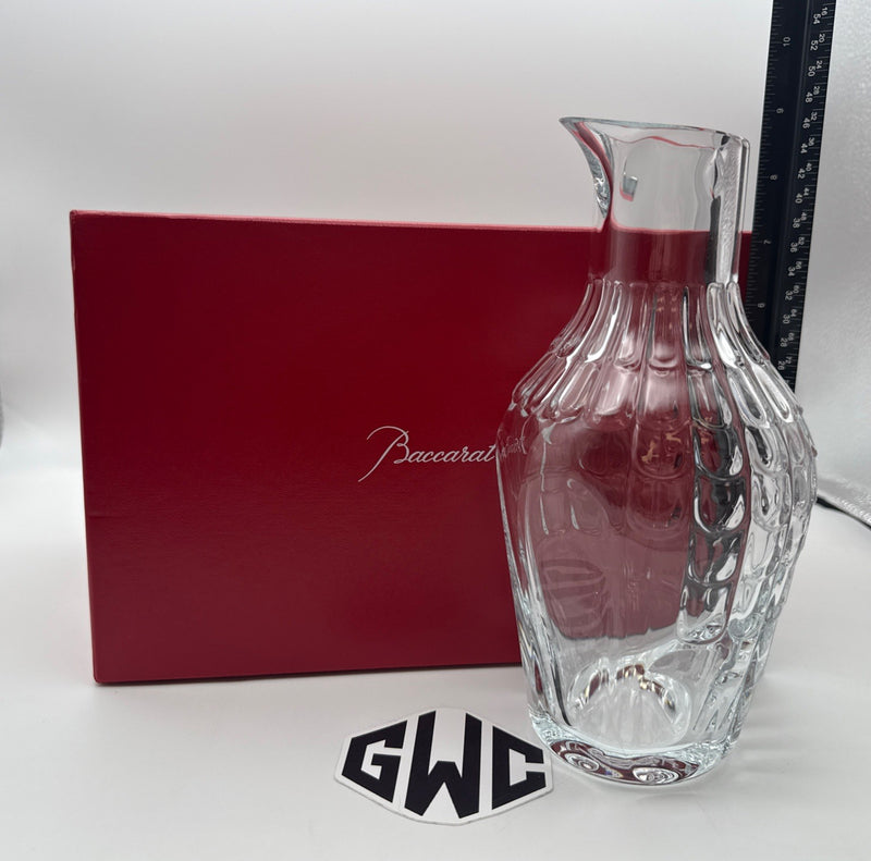 Baccarat Crystal Harcourt Faunacrystopolis Pitcher Clear Crystal New 2814460
