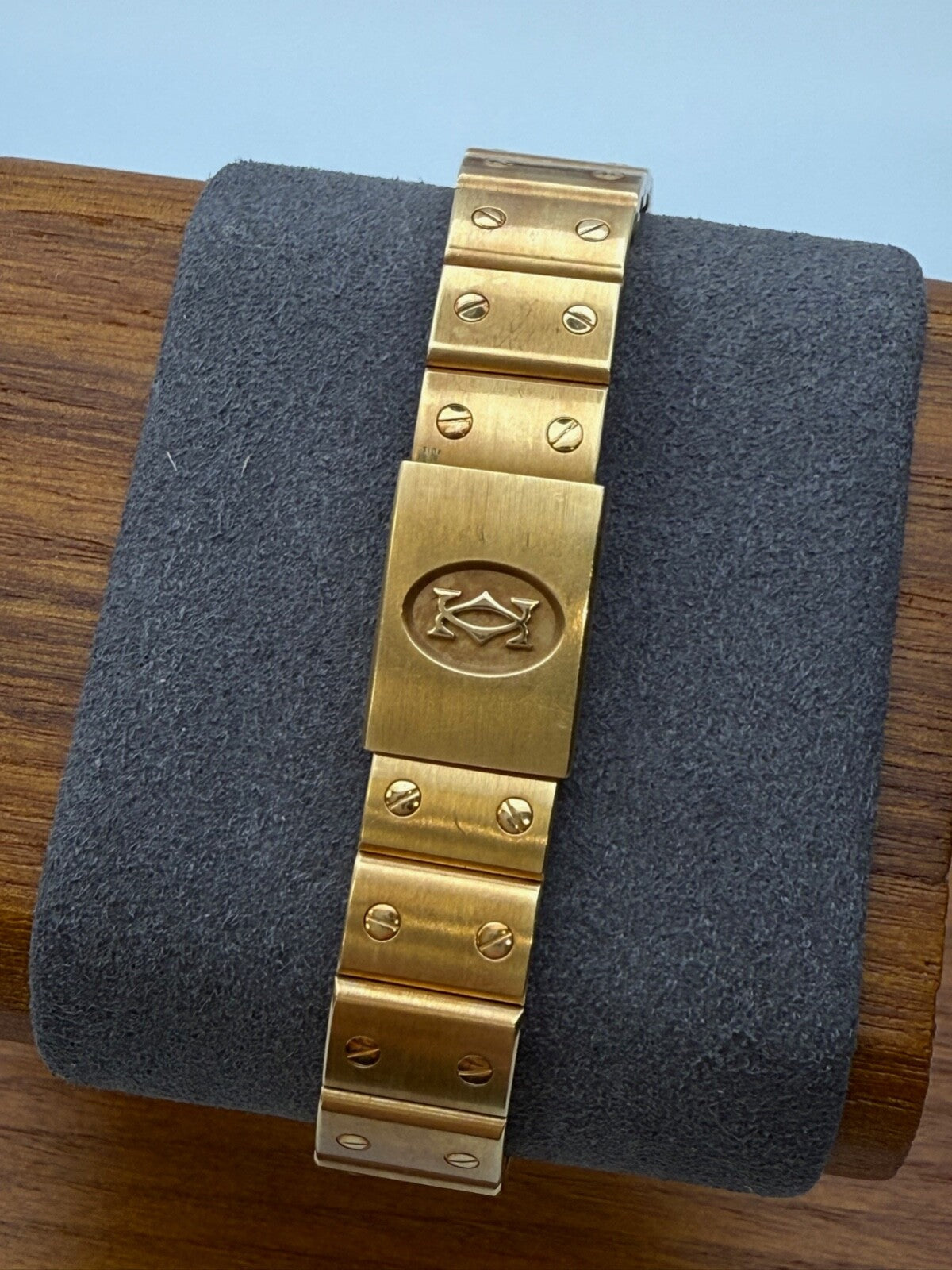 Cartier Santos Galbee Yellow Gold 18k Moonphase 25mm 819902